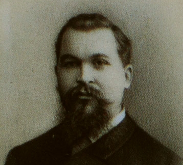 ведущий мастер фирмы Фаберже Михаил Перхин, фото конца 19 столетия