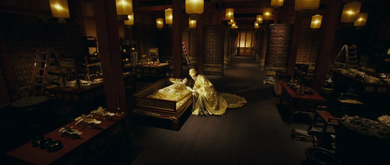 Кадр из фильма "Проклятие золотого цветка"