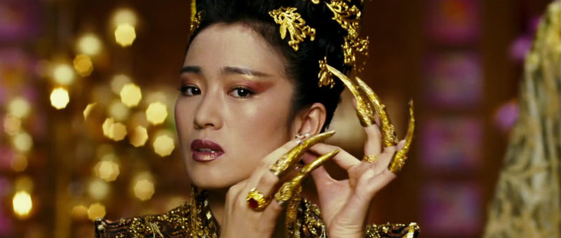 Актриса из фильма "Проклятие золотого цветка"