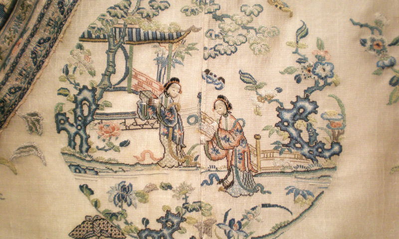 Китайская ткань с рисунком