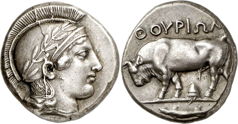 греческая серебряная драхма