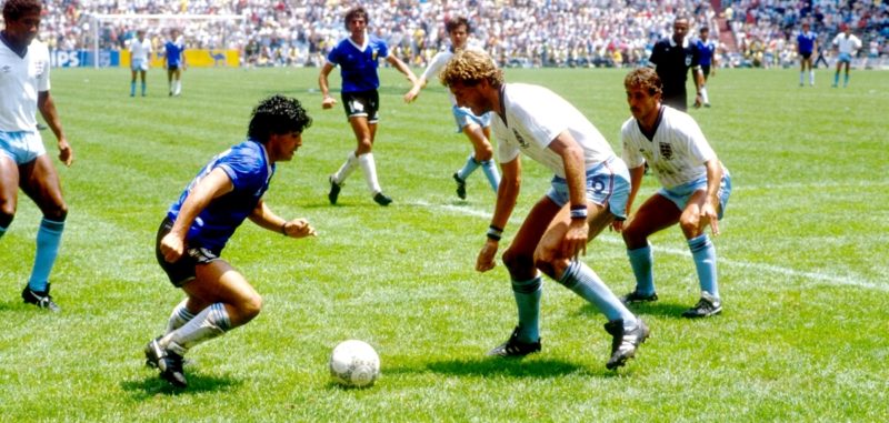 Марадона против Англии на ЧМ-1986