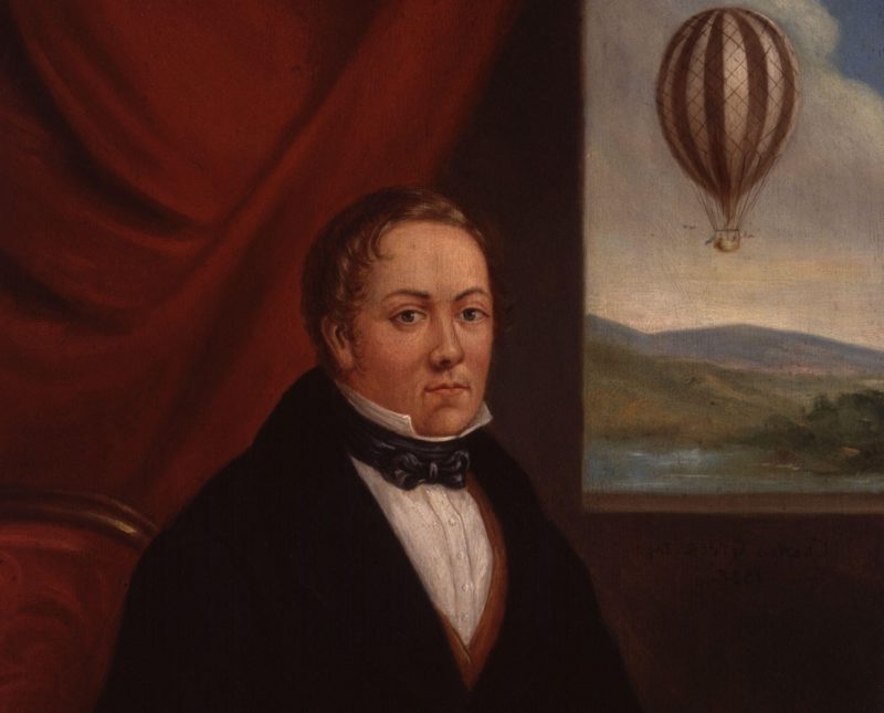 balloonist Чарльз Грин - портрет 19 века