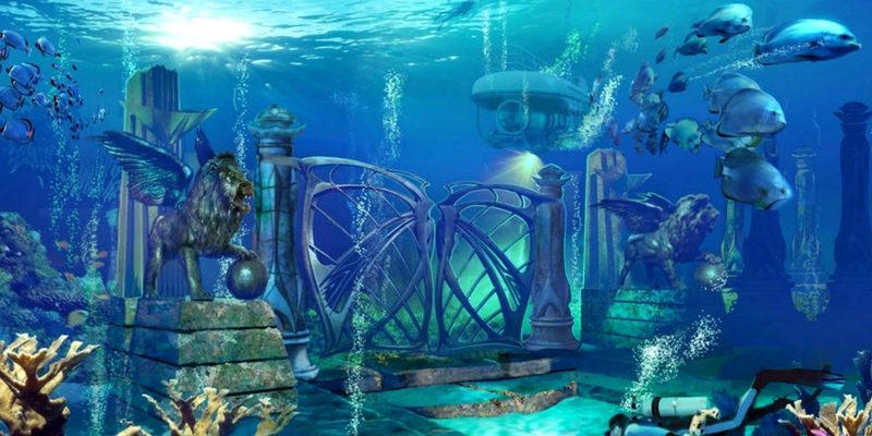 Океаническое Королевство Чимелонг - вид подводной композиции
