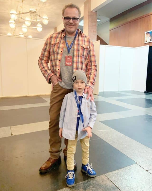 Владимир Пресняков с сыном