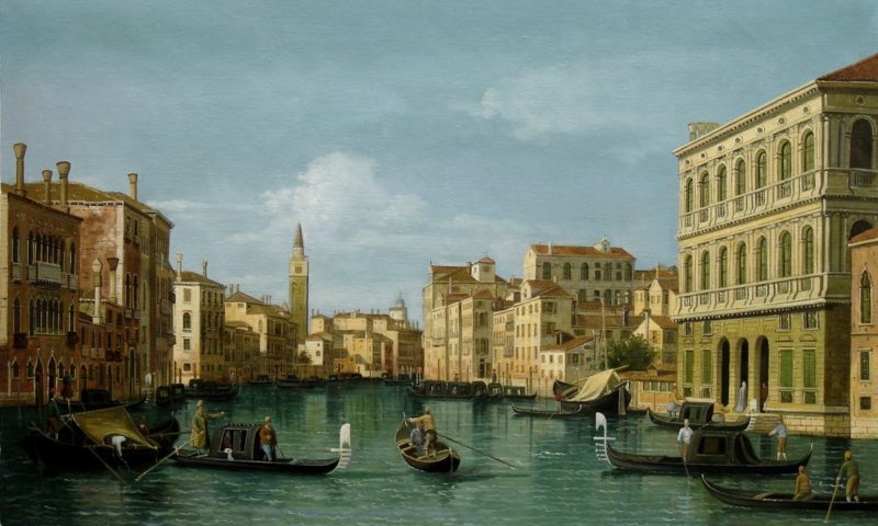Гранд канал в Венеции (Каналетто)
