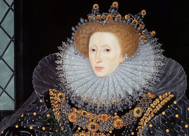 портрет королевы Елизаветы 