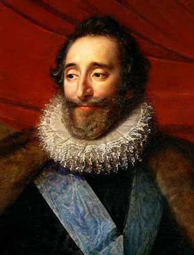 портрет короля Генриха IV