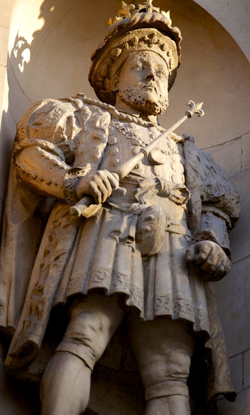 Генрих VIII - скульптурное изображение