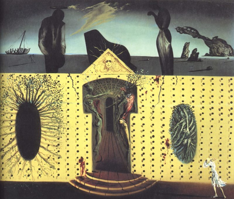 Сальвадора Дали, картина "Безумный Тристан"