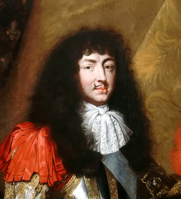 портрет короля Франции Людовика XIV 