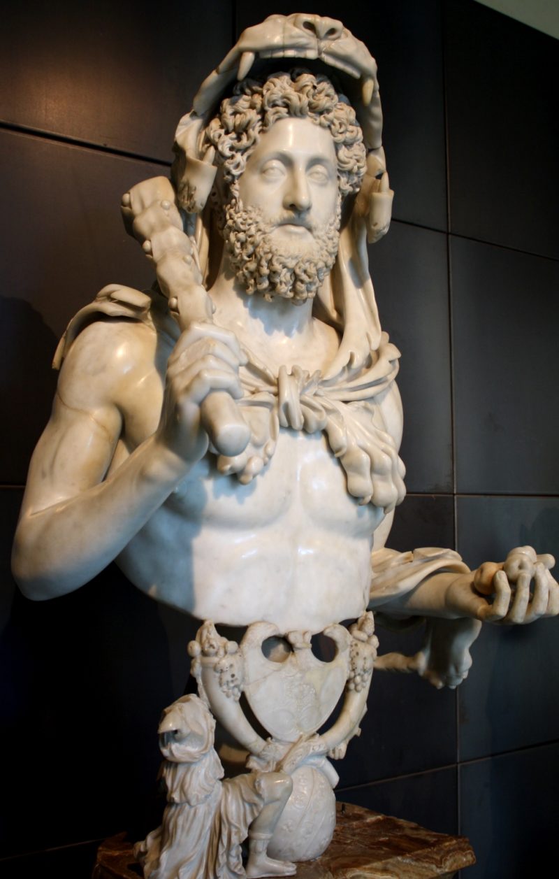 император Коммод - мрамор, скульптура