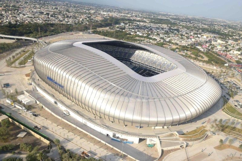 Estadio BBVA Bancomer (Гваделупа, Мексика) - вид извне