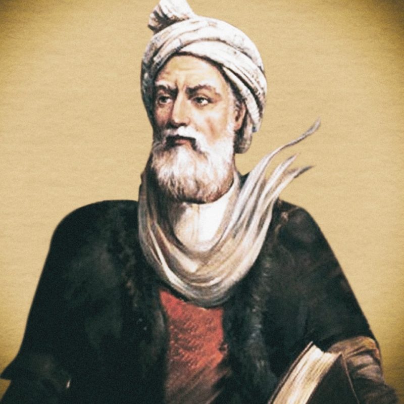 портрет арабского писателя Ахмада ибн Фадлана