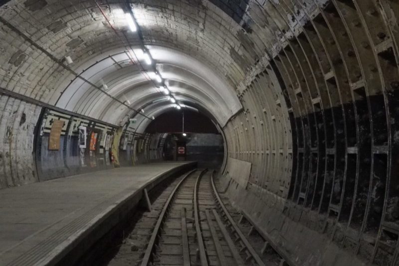 Заброшенная станция лондонского метро