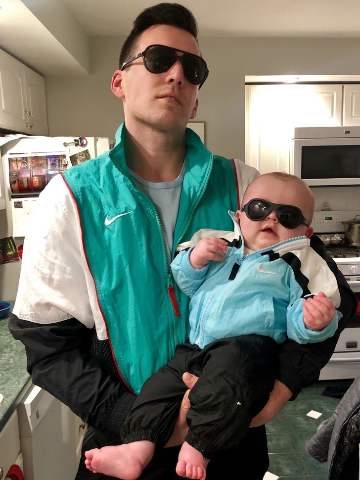 Папа и сын