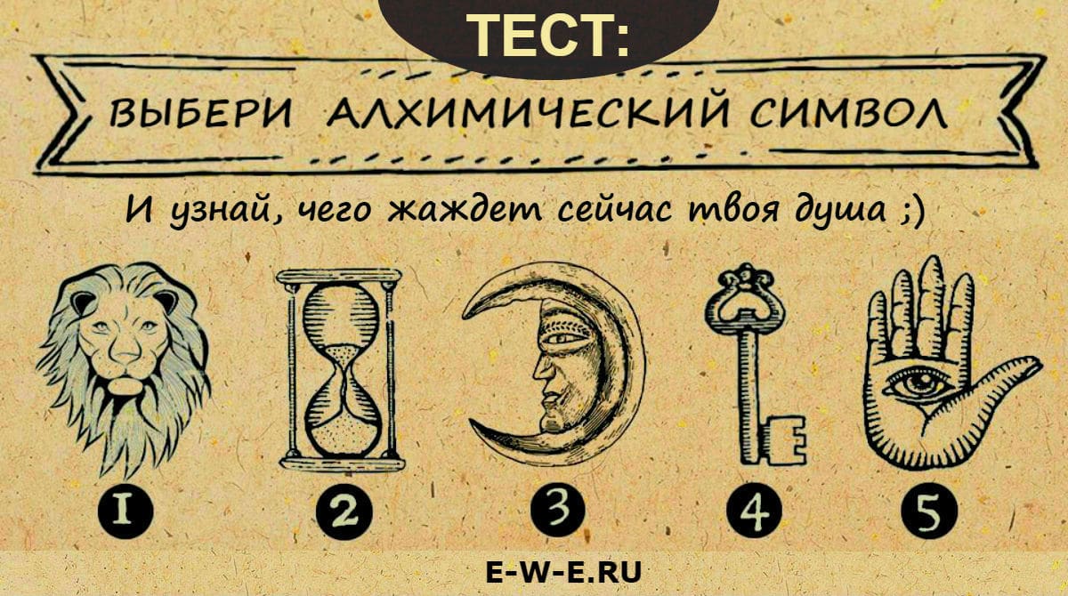 Тест на медиума в картинках