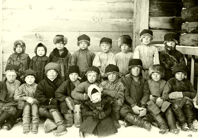 18 деревенских детей 19 века - фото
