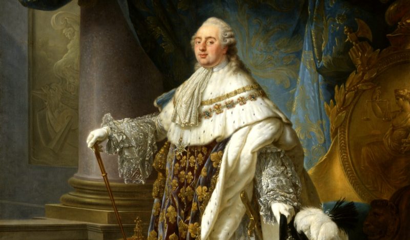парадный портрет короля Людовика XVI