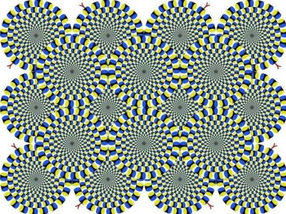 Оптическая иллюзия рисунок