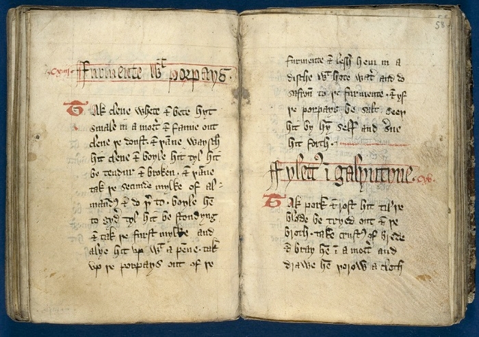 Поварская книга средневекового королевского двора Англии