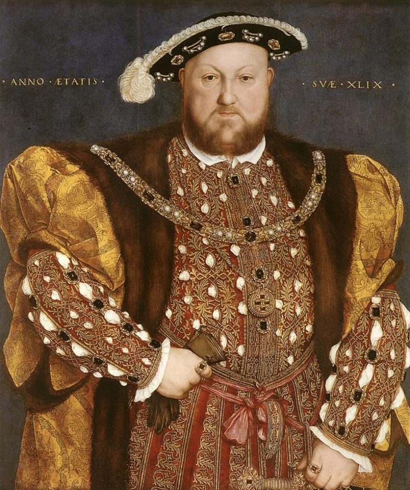 король Англии Генрих VIII - портрет