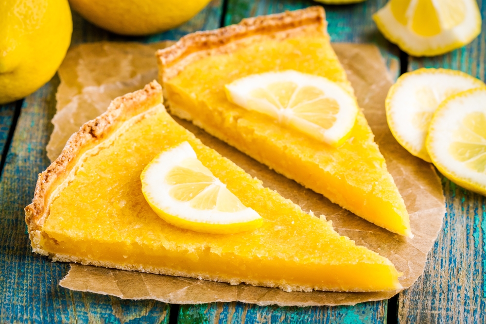 лимонный пирог