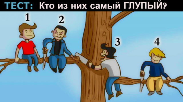 Тест-загадка: Кто из парней самый глупый по-вашему?