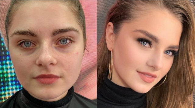 До и после: 9 наглядных примеров того, что макияж творит чудеса!