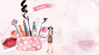cosmetic pink background simple literary_914316