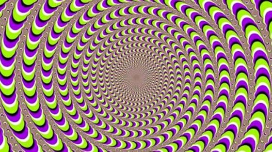 спираль оптическая иллюзия