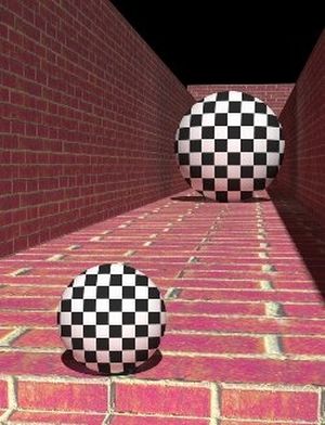 оптическая иллюзия с мячами