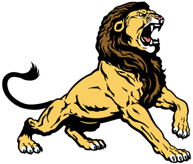 рисунок злого льва
