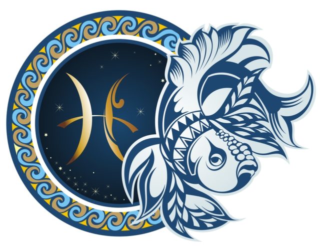 рисунок рыбы знака зодиака