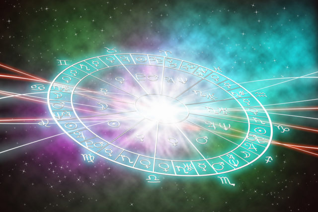 круг из знаков зодиака