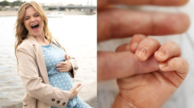 Актриса Алина Ланина стала мамой и показала первые фото