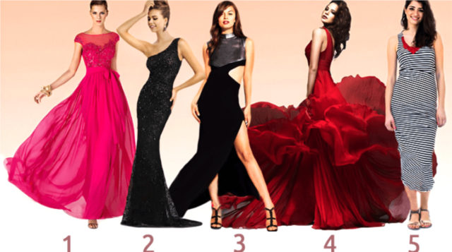 Тест на женственность и привлекательность: какое платье вам нравится?