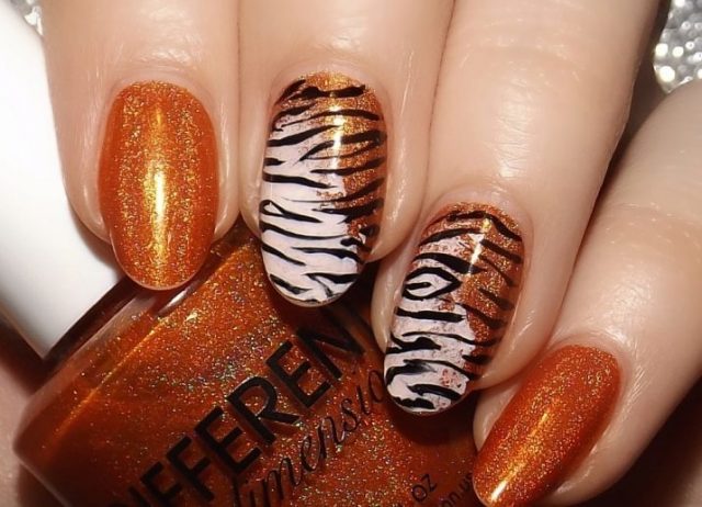 тигровые ногти