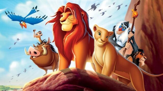 кадр из мультфильма о короле льве
